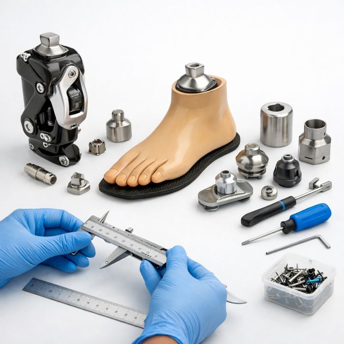 Купуємо протези та комплектуючі колінні вузли адаптери стопи