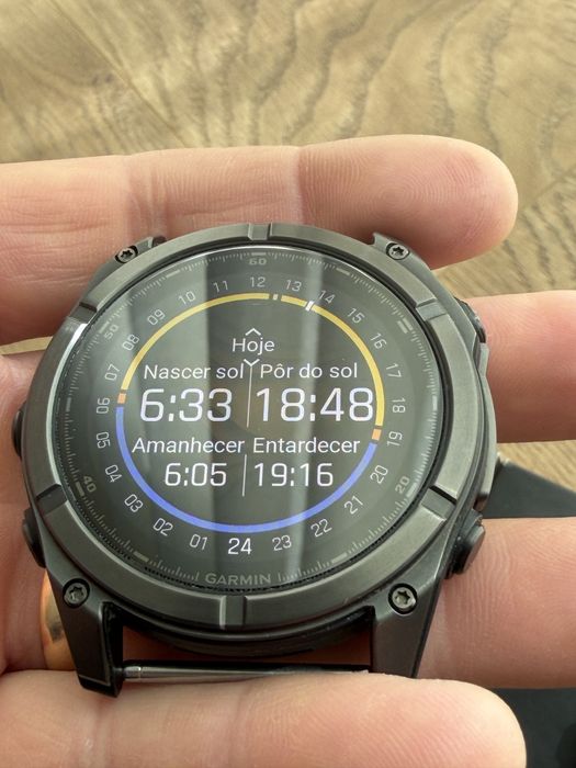 Garmin Fênix 8 Amoled 51mm Titanium/Safira