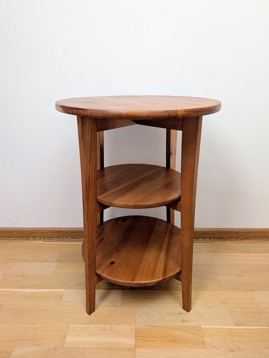 Stolik pomocniczy IKEA OLSVIK vintage – 100% lita sosna