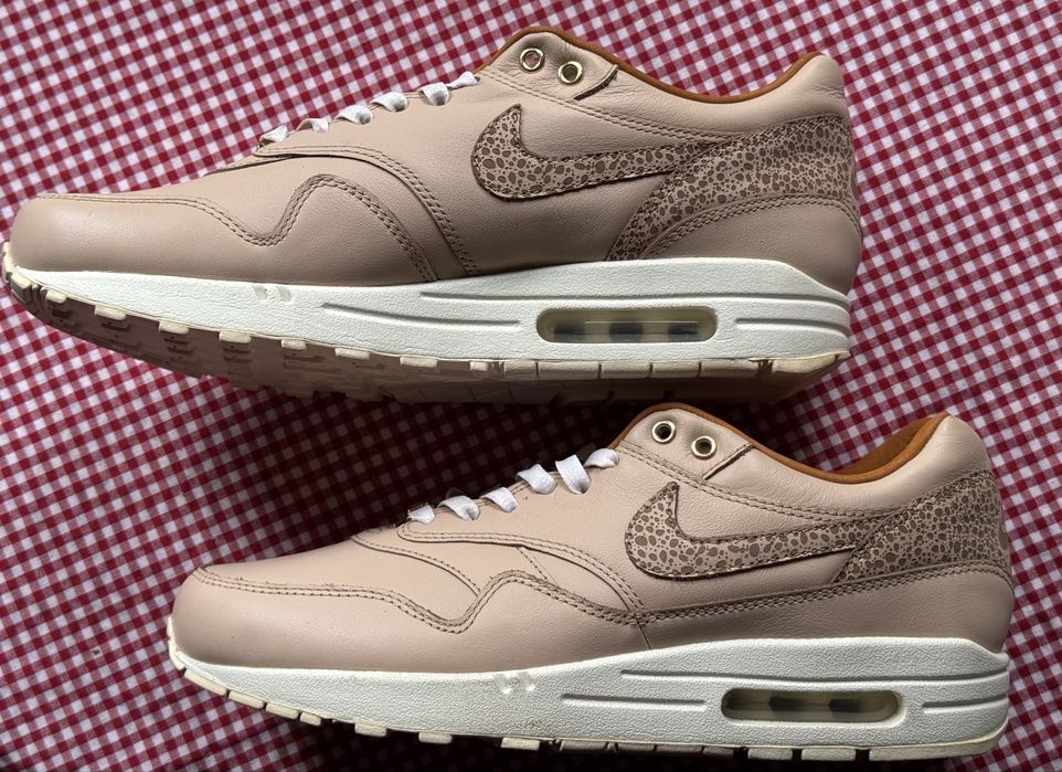 Nike air max 1 safari vachetta tan