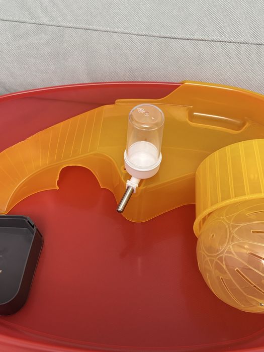 Gaiola hamster + bolinha