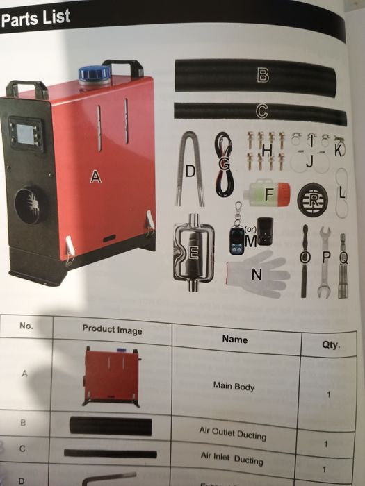 Вебасто. Автономний обігрівач.