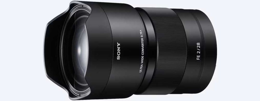 Sony FE 28mm f/2 SEL28F20 + Conversor Grande Angular 0.75x SEL28F20UWC64739840914178121
