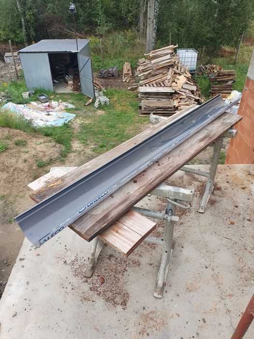 Rynna Stalowa Galeco RAL 7015 135/100 185cm