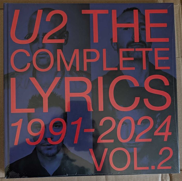 【非売品/新品】U2 THE COMPLETE LYRICS 2巻セット U2 - Complete Lyrics volumes 1 e 2 Novos! Parque das Nações • OLX.pt
