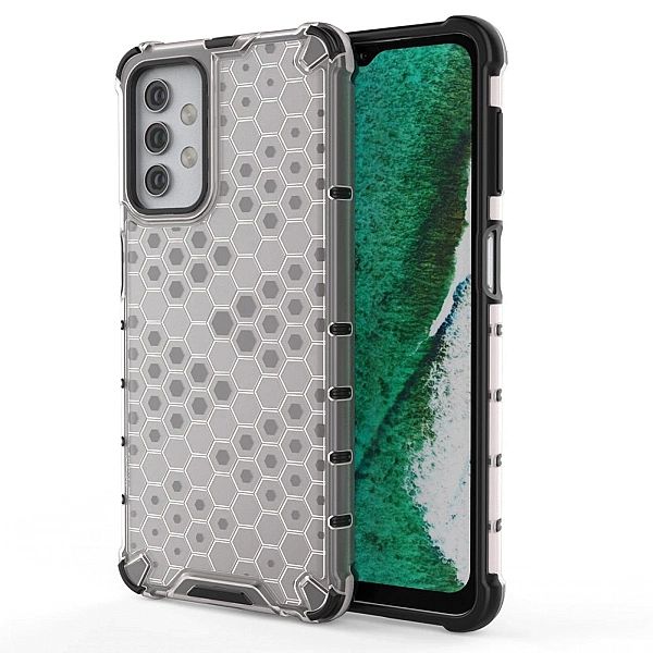 Honeycomb etui pancerny pokrowiec z żelową ramką Samsung Galaxy A32/5G