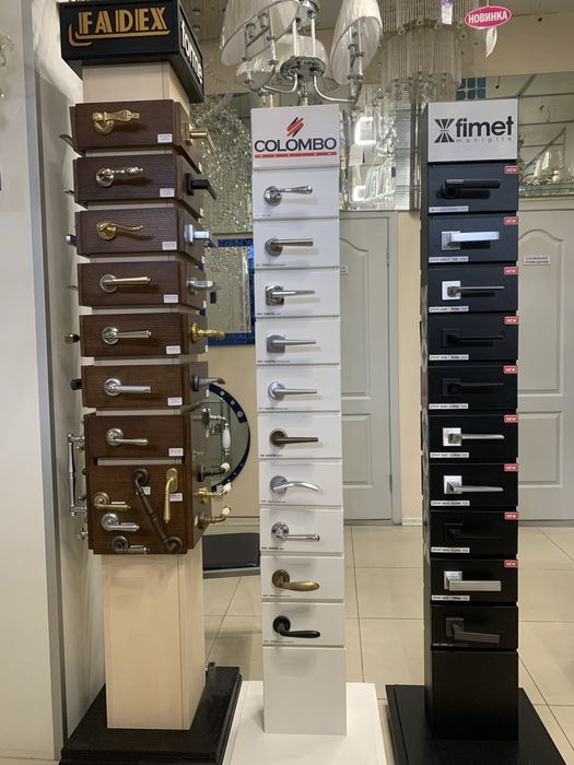 Замки, ручки дверные, петли, цилиндры