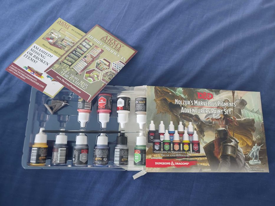 Adventurers paint set набор для покраски миниатюр