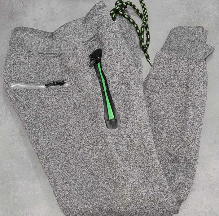 Wr) Grube/ciepłe.spodnue typu dres Roz.S