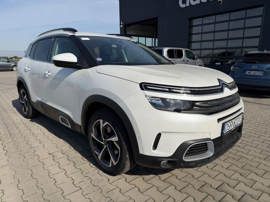 Citroën C5 Aircross auto zarejestrowane_ automatyczna skrzynia biegów_biały perłowy