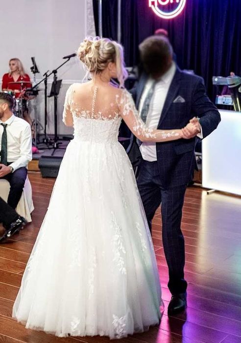 Suknia ślubna księżniczka r38 + 2suknia gratis