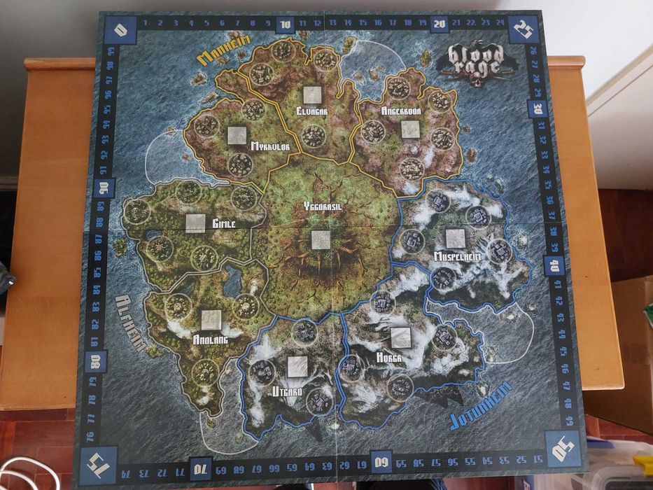 Blood Rage, EN, (Board Game, Jogo de Tabuleiro)