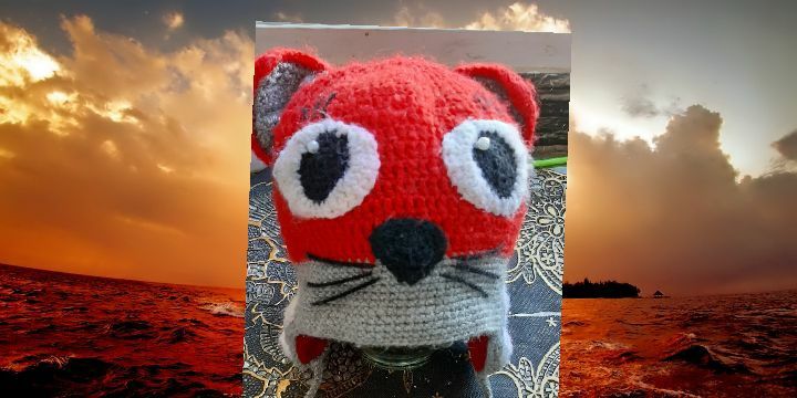 Шапка ручной работы