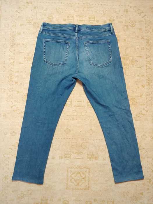 Męskie spodnie jeansy Uniqlo Heattech W34 L34