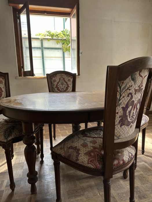 Mesa Sala com 4 cadeiras