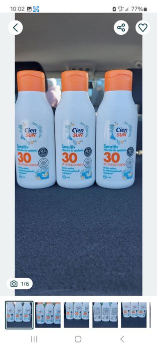 Mleczko SPF 30-250ml cena za 3 sztuki