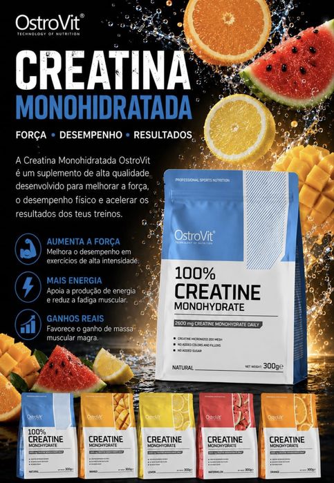 Creatina monohidratada