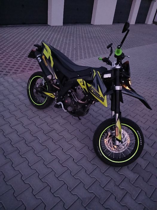 Aprilia sx 125cc supermoto enduro kat a1/B wydech arrow