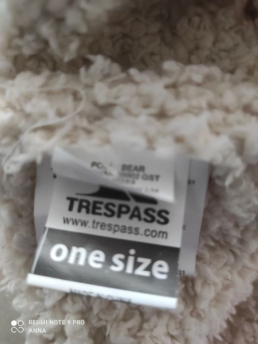 Czapka dziecieca nowa zimowa miś