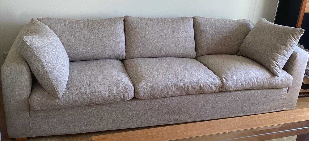 Conjunto de sofás de 3 lugares