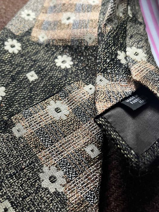 Krawat Kenzo Paris jedwab a'la wełna