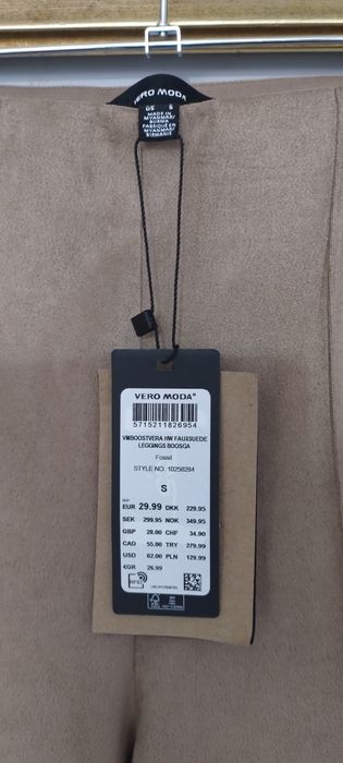 Spodnie zamszowe firmy Vero Moda S/M