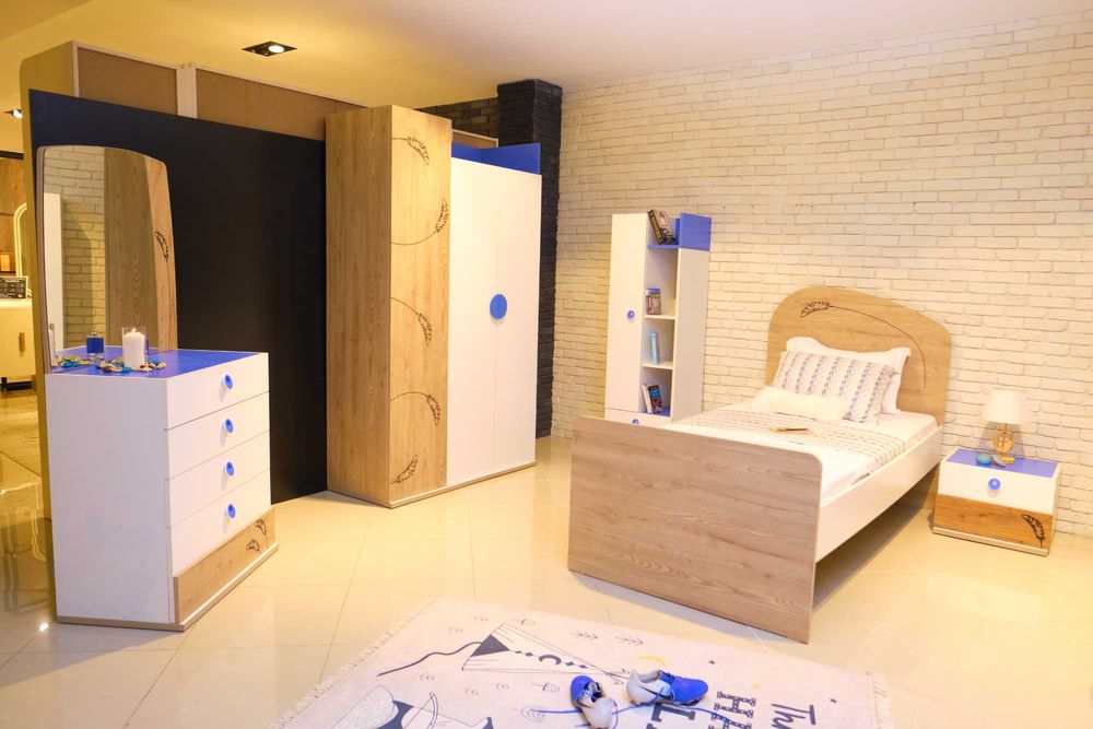 Conjunto Quarto Completo Infantil Novo | Cama Roupeiro Cómoda Mesa