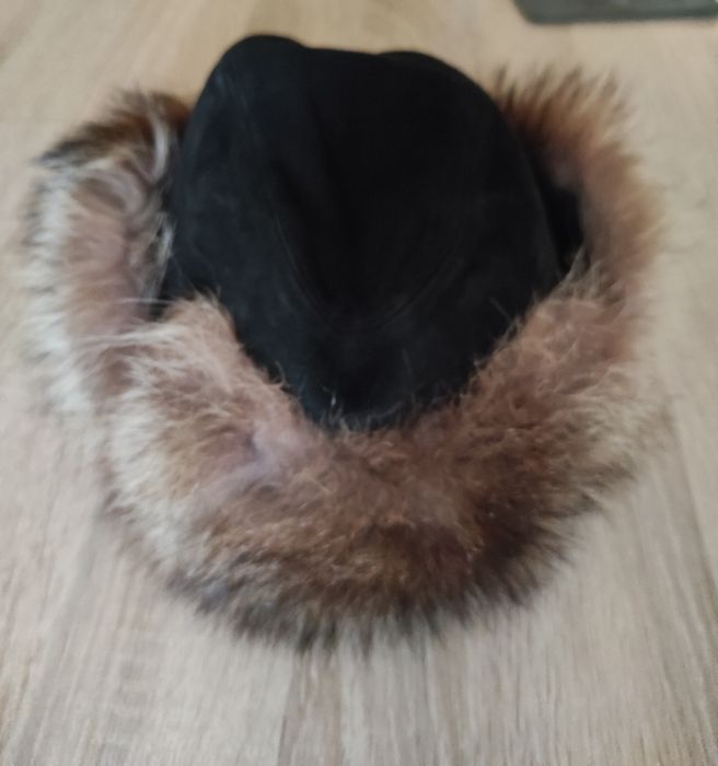 Czapka uszatka męska