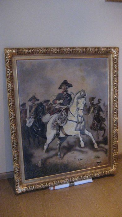 obraz olejny Wilhelm II cesarz  Niemiec