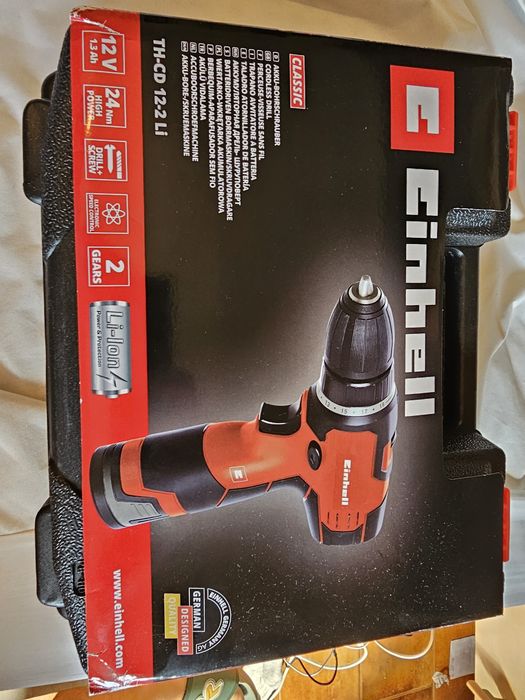 Parafusadeira sem fio Einhell Nova c/garantia