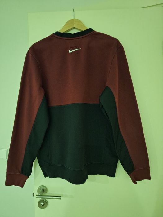 Bluza czarno - bordowa NIKE