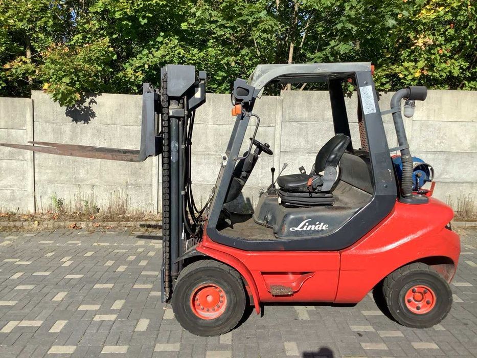 Linde H30T gaz, 3t, Triplex 4.33 m, przesuw, po serwisie