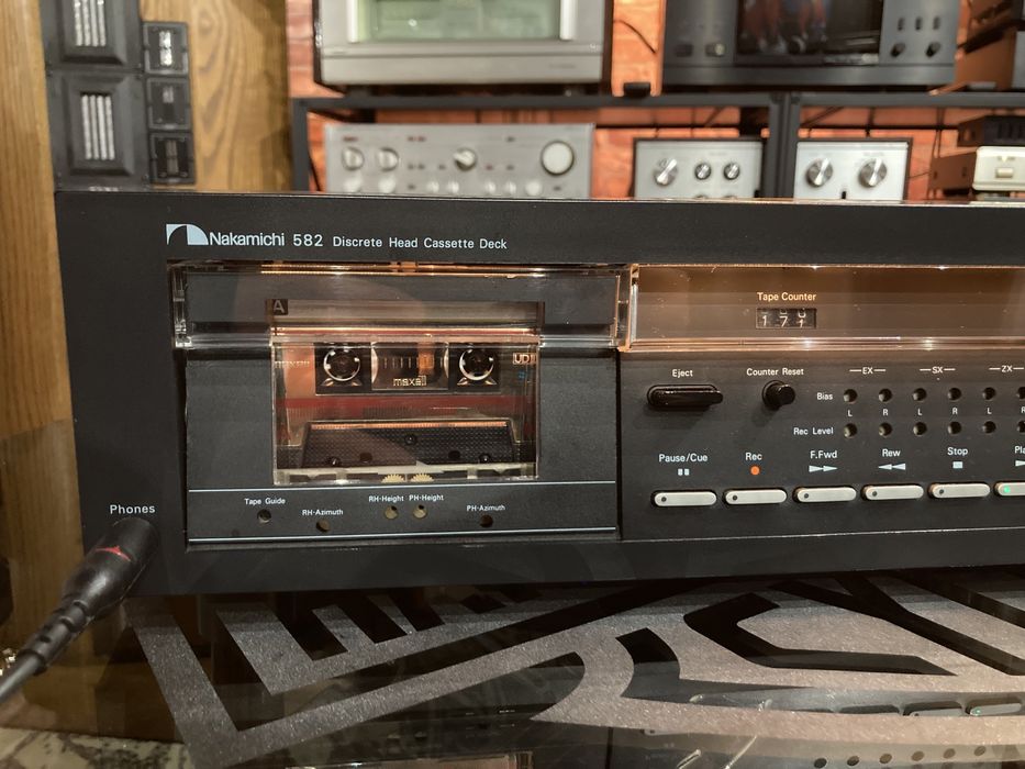 Retrospekcja Nakamichi 582 Serwisowany.