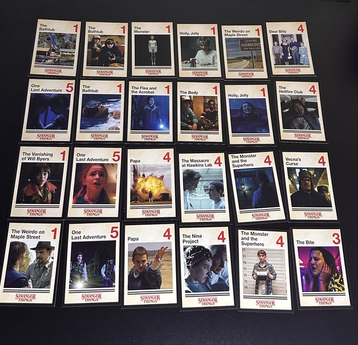 Колекційні картки Stranger Things (Panini) – ОРИГІНАЛ