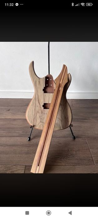 Korpus body gitary 6 strunowej sapele gryf