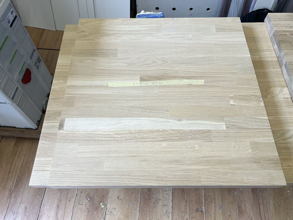 Blat debowy, klasa A/B, gruby 38mm surowy