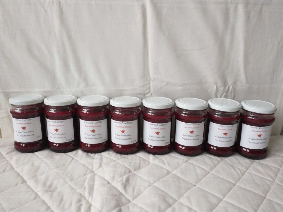 Żurawina leśna miód jagody dżem syrop sok