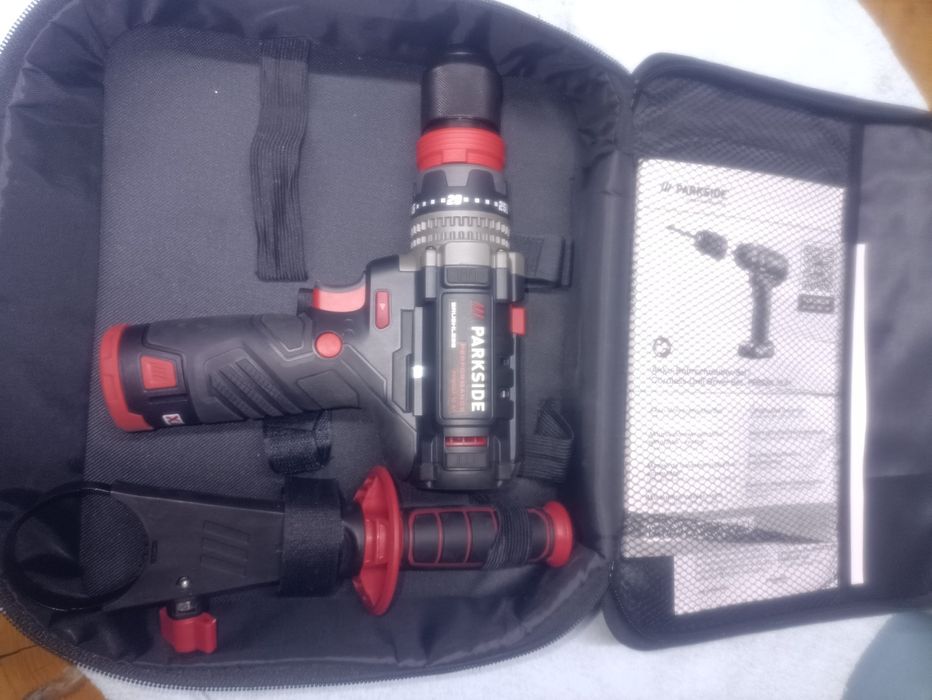 Wiertarko wkrętarka parkside performance 12v PPBSSA A1