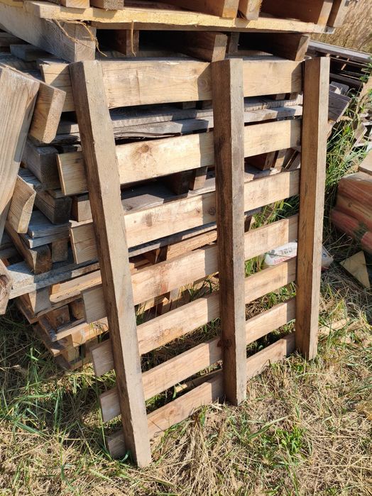 Palety przemysłowe płoziarskie 100x120 cm – Solidne, 25 sztuk