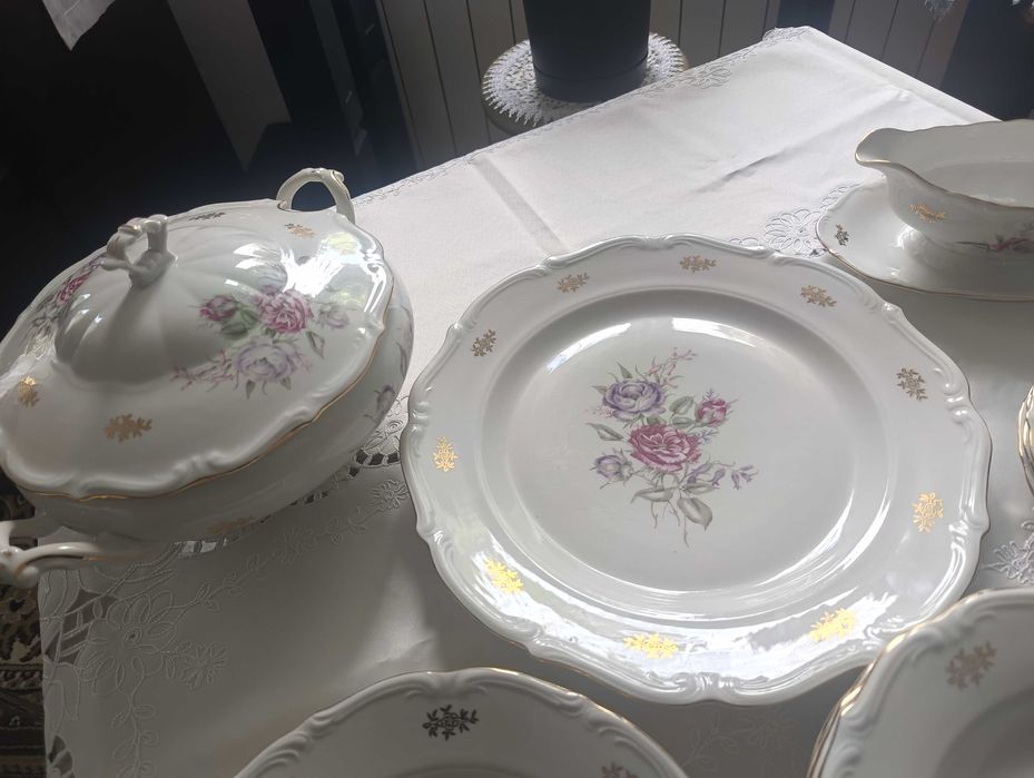 Zestaw obiadowy porcelana Bogucice