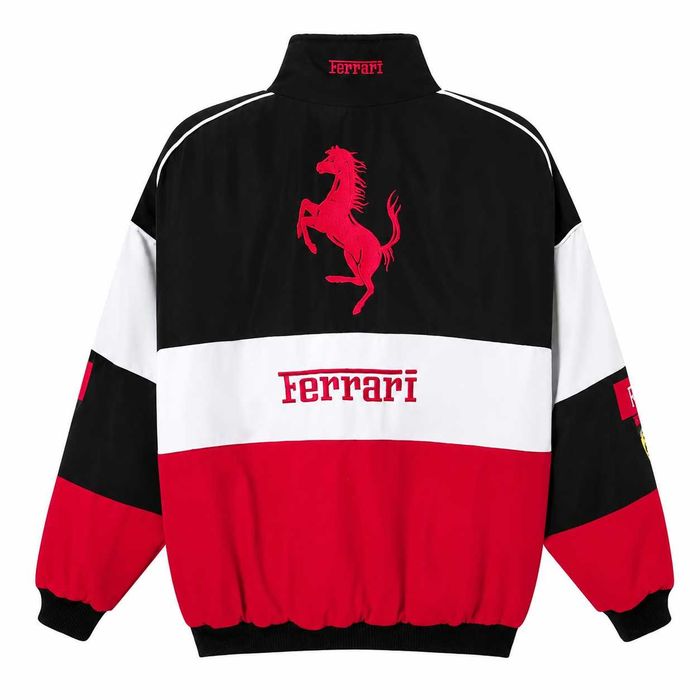 Kurtka Ferrari F1 Racing Vintage Haftowana Wyścigowa M-XXL