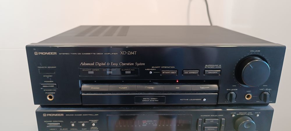 Pioneer XD-Z84T Vintage Hi-Fi – CD + Duplo Deck – Excelente Estado