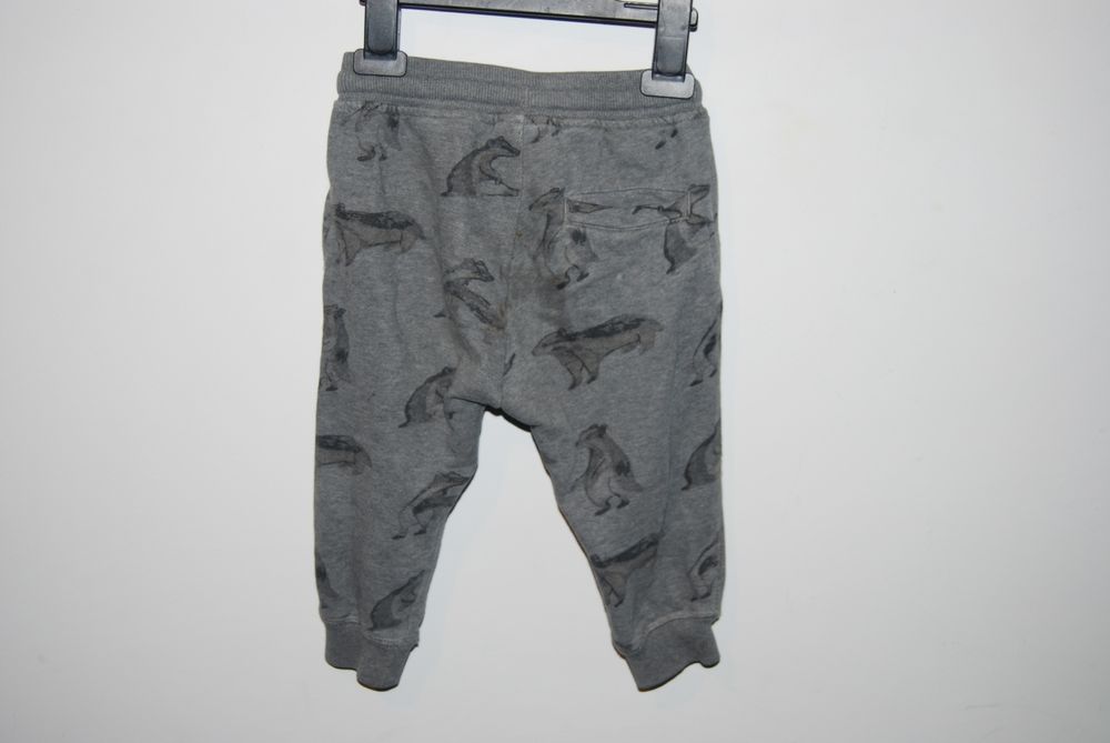 Spodnie dresowe w borsuki 80