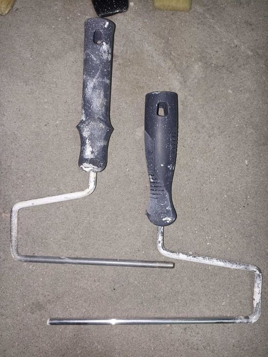 Suportes para rolo de pintura / Garfos para pintor - Excelente estado!