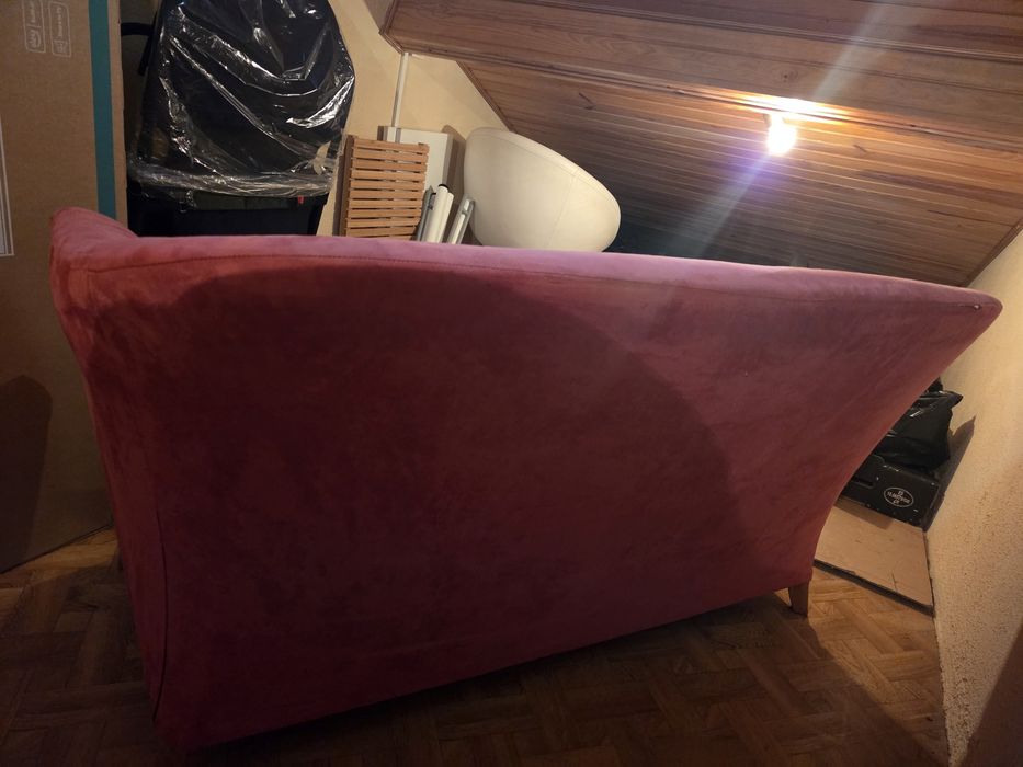 Sofá 2 lugares bicolor