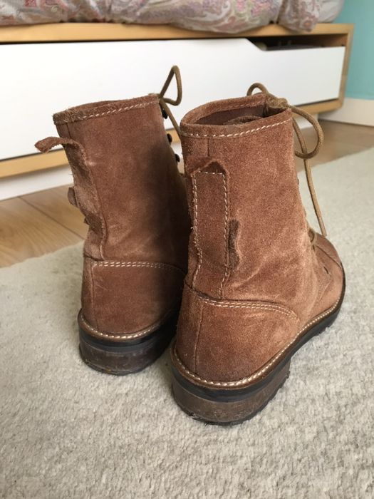 Botas camurça castanhas (36) Pull&Bear64730001060227122