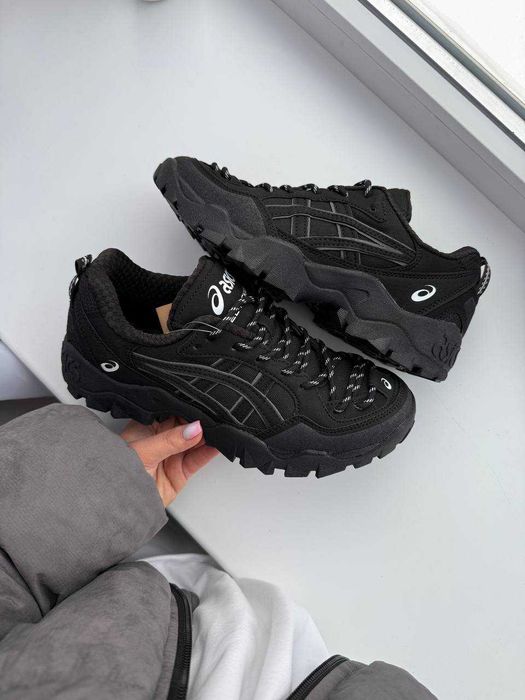 Кросівки Asics Gel-Pickax Black / кроси Асікс Гель-Пікакс чорні