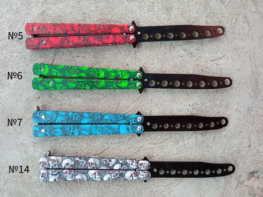 Нож тренировочный складной бабочка тренировочная для трюков не острая