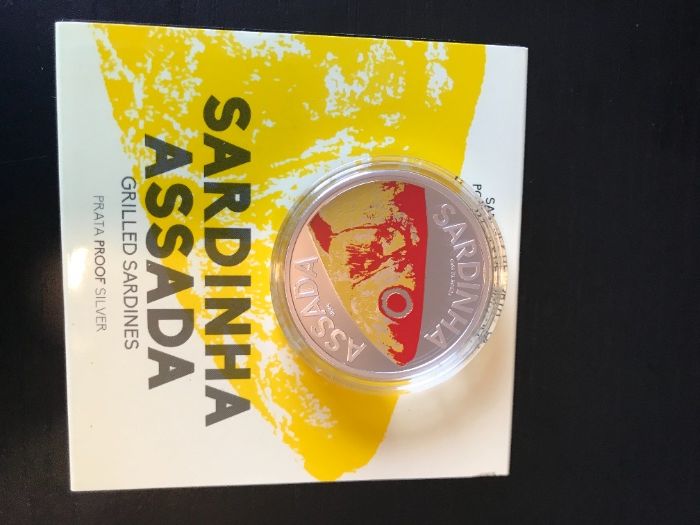 Moeda de 10€ "Sardinha Assada" Prata Prof