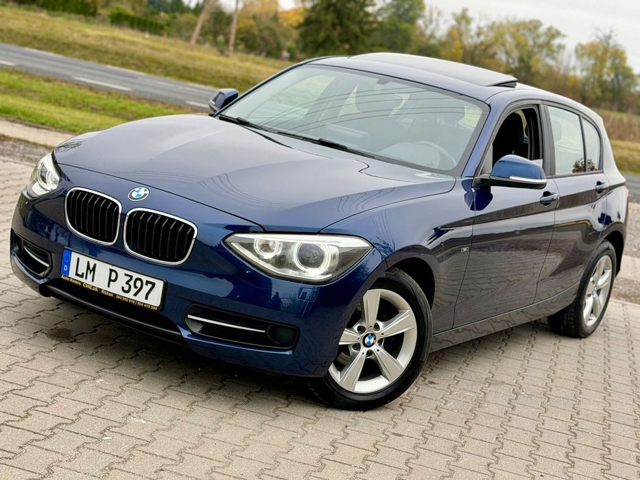 BMW Seria 1 1,6 Turbo - Benzyna SPORTLINE malutki przebieg kamera